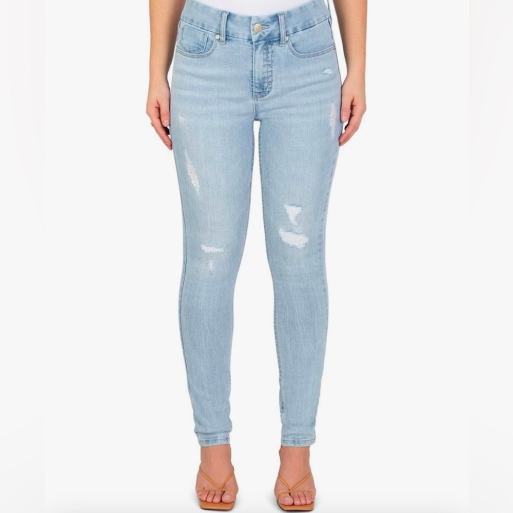 Seven7 High Rise Tummyless Skinny Jeans